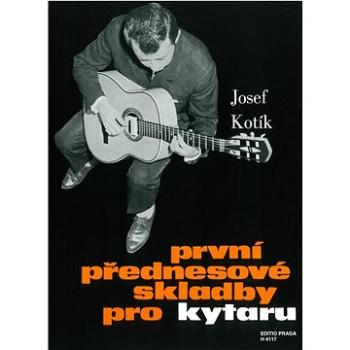 První přednesové skladby pro kytaru (9790260002142)