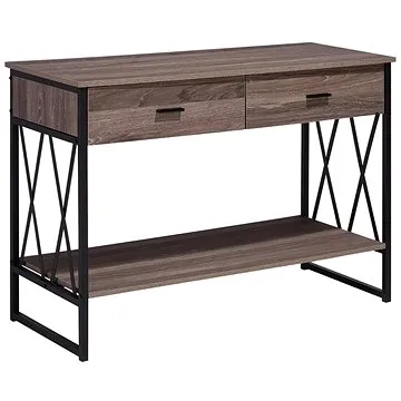 BELIANI se 2 zásuvkami AYDEN taupe (beliani_68196)