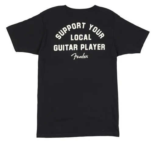 Fender Support Your Local Guitar Player Tee Black XXL