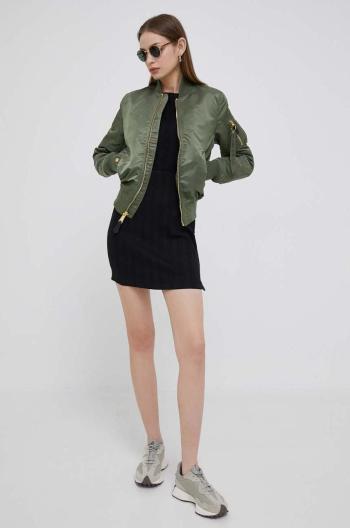 Bomber bunda Alpha Industries MA-1 VF LW WMN zelená barva, přechodná