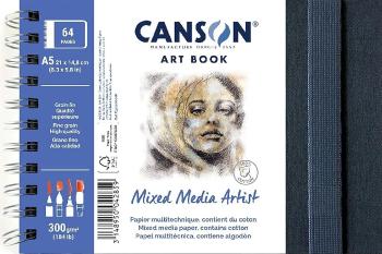 Canson Book Wire Bound Short Side Skicář A5 300 g Krajina