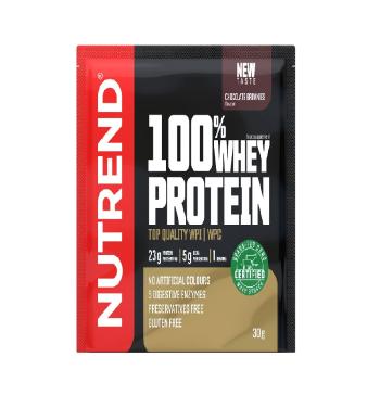 Nutrend 100% Whey Protein čokoládové brownies 30 g