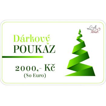 Dárkový poukaz 2000 Kč d2000