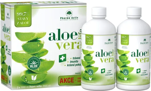 Pharma Activ AloeVeraLife 1+1 ZDARMA (1000 ml + 1000 ml)