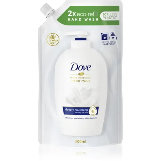 Dove Deeply Nourishing tekuté mýdlo – náhradní náplň 500 ml