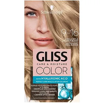 SCHWARZKOPF GLISS Color 9-16 Ultra světlá chladná blond 60 ml (9000101676303)
