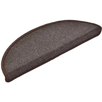 15 ks Nášlapy na schody kávově hnědé 65 × 24 × 4 cm