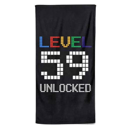 Osuška Level Unlocked (věk: 59, Velikost osušky: 70x140cm)