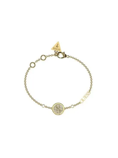 Guess dámský pozlacený náramek JUBB03125JWYG S