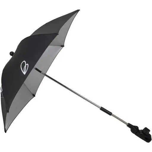 ASALVO UV 50+ Slunečník na kočárek, černá, velikost