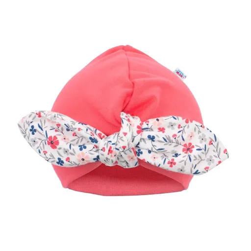 New Baby Dívčí čepička turban  For Girls, vel. 68 (4-6m)