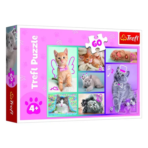 Puzzle Roztomilé kočky