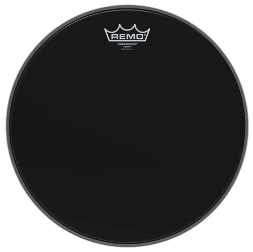 Remo 13" Ambassador Ebony