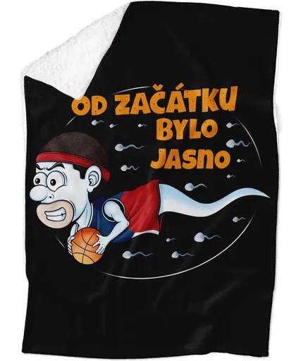 Deka Basketbalová spermie (Podšití beránkem: ANO)