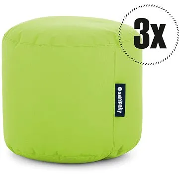 SakyPaky 3x taburet limetový (8595653209129)