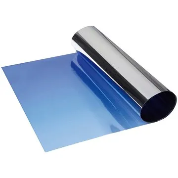 FOLIATEC - metalizovaný, přechodový stínící pruh na přední okno - modrý (1714)