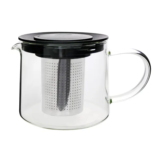 Skleněná konvice se sítkem KITCHISIMO 600ml