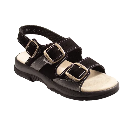 SANTÉ Dámské sandály N/517/43/68 Černá v.41