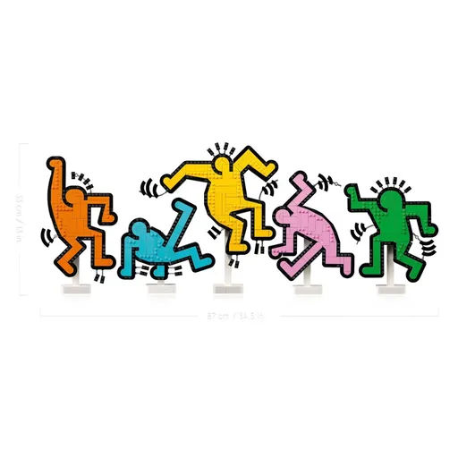 Keith Haring  Tančící postavy