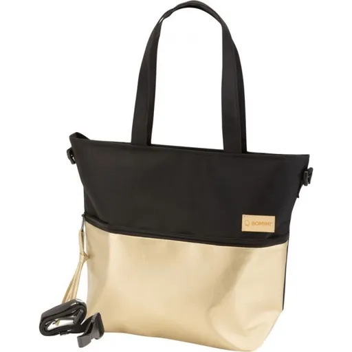 Bomimi taška na kočárek, Golden eko - kůže black