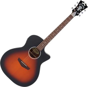 D'Angelico Premier Gramercy LS Satin Vintage Sunburst Elektroakustická kytara