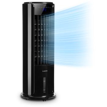 Klarstein Skyscraper Horizon, ventilator răcitor de aer 60W 486m³ / h rezervor 3.5L negru