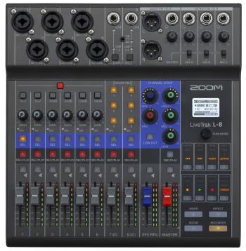 Zoom LiveTrak L-8