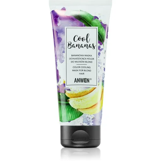 Anwen Cool Bananas barvicí maska pro blond vlasy 200 ml