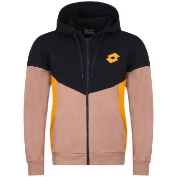 Lotto ATHLETICA PLUS II FULL-ZIP HOODIE Pánská mikina, tmavě modrá, velikost