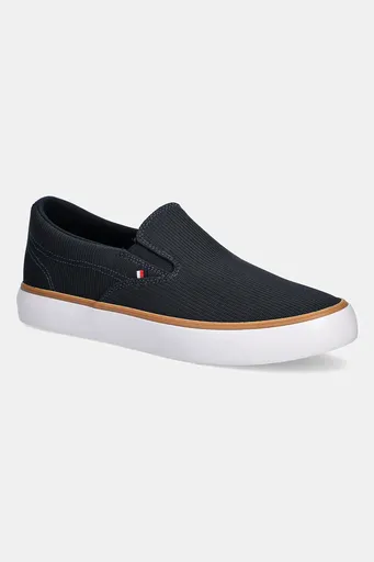 Tenisky Tommy Hilfiger TH HI VULC CORE LOW II SLIPON