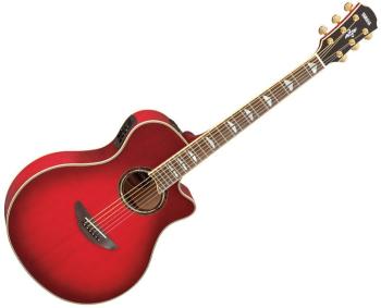 Yamaha APX 1000 CRB Crimson Red Burst Elektroakustická kytara Jumbo