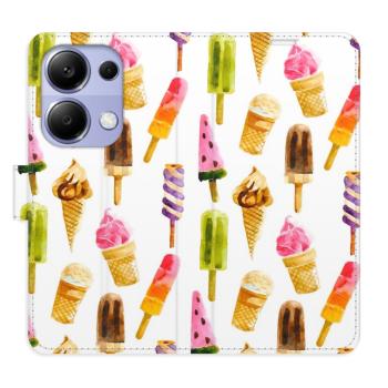 Flipové pouzdro iSaprio - Ice Cream Pattern - Xiaomi Redmi Note 13 Pro