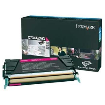 Lexmark C734A2MG purpurový (magenta) originální toner