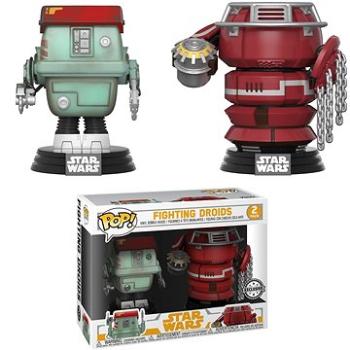 Funko POP!! Star Wars Bobble 2-Pack Solo - Fight Droids (Exc) (CC) (889698270304)