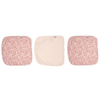 bébé jou® prodyšné látky, 3 balení, Leopard Pink