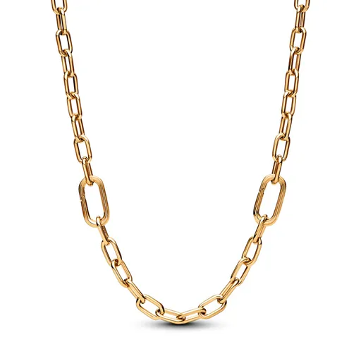 Pandora Módní pozlacený náhrdelník na přívěsky Me Shine 369685C00 50 cm