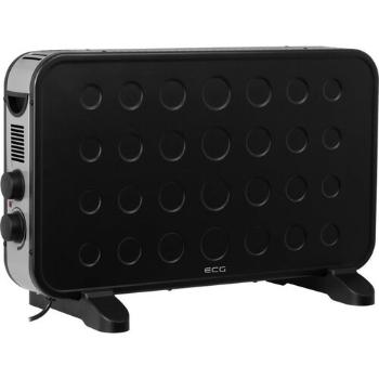 Convector cu aer cald ECG TK 2070 negru, negru