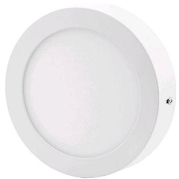 Avide přisazený LED panel 12W denní kruhový (ACSMNW-R-12W-ALU)