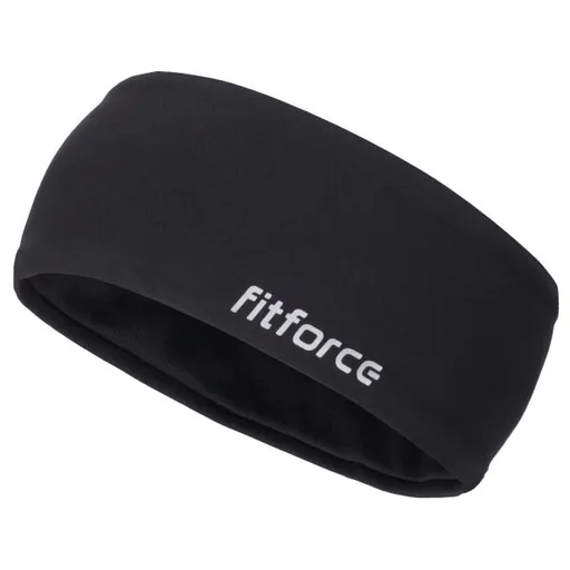 Fitforce THALES Běžecká čelenka, černá, velikost UNI