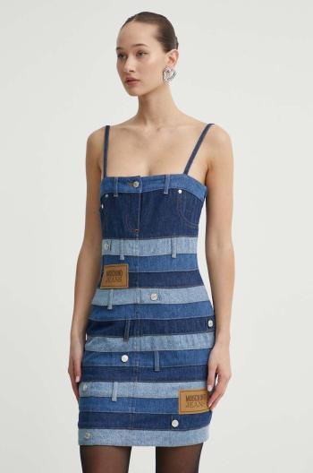 Džínové šaty Moschino Jeans mini