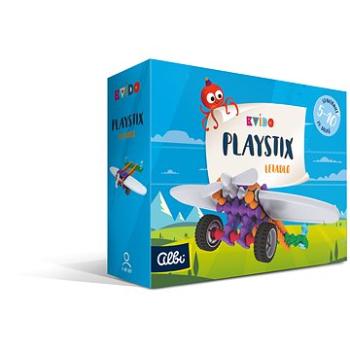 Kvído - Stavebnice Playstix - letadlo, 26 dílků (8590228049704)