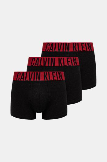 Boxerky Calvin Klein Underwear 3-pack pánské, černá barva, 000NB3608A