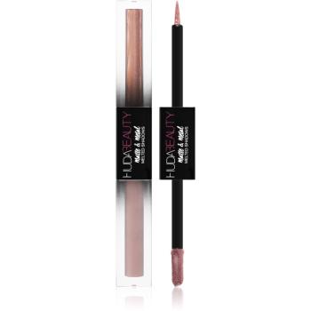 Huda Beauty Matte & Metal Melted tekuté oční stíny odstín Request Line and Slow Jams 2x2 ml