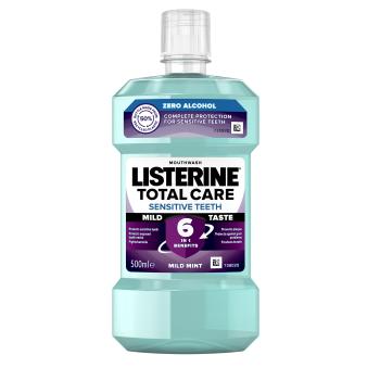 Listerine Ústní voda kompletní péče pro citlivé zuby Total Care Sensitive Teeth 500 ml