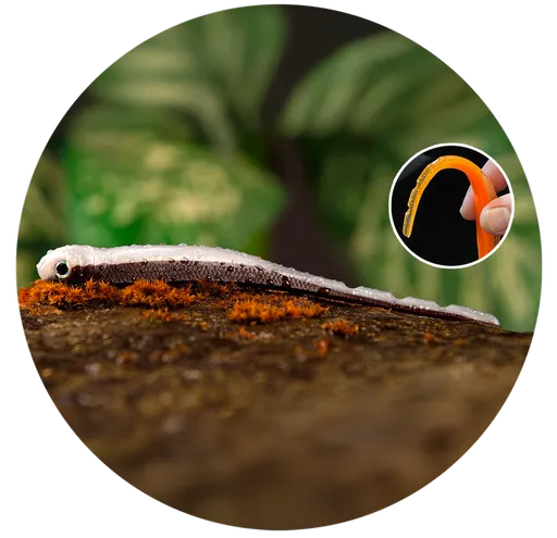 Redbass smáček big snake brown/silver - 20 cm 24,5 g