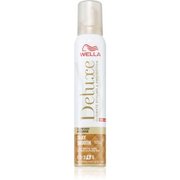 Wella Deluxe Silky Smooth pěnové tužidlo s vyživujícím účinkem 200 ml