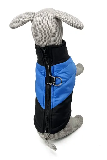 Vsepropejska Turbo obleček pro psa na zip Barva: Modrá, Délka zad (cm): 24, Obvod hrudníku: 34 - 38 cm