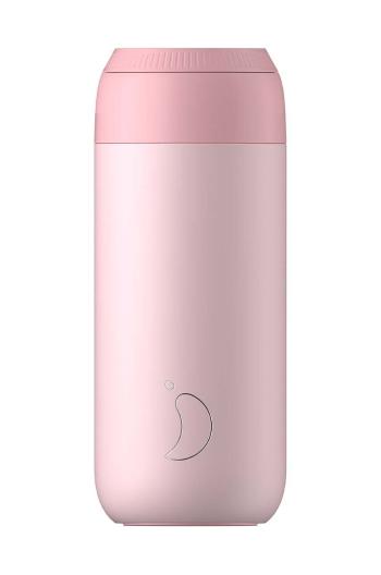 Hrníček na kávu Chillys Blush Pink 500 ml