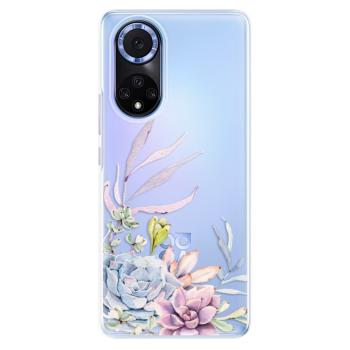 Odolné silikonové pouzdro iSaprio - Succulent 01 - Huawei Nova 9