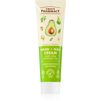 Green Pharmacy Aloe Hand Cream hydratační a zvláčňující krém na ruce a nehty 100 ml